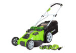 Greenworks 20-Inch 40V Twin Force Cordless Lawn Mower Review, 25302