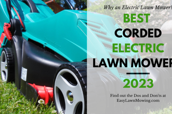 10 Best Electric Lawn Mowers 2023 - Corded