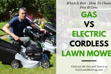 Gas vs Electric Cordless Lawn Mower