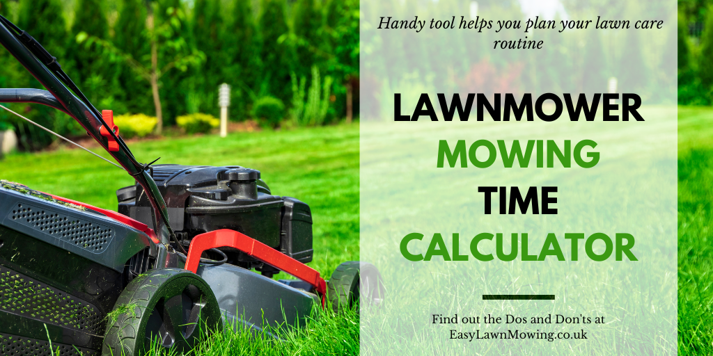 Lawnmower Mowing Time Calculator